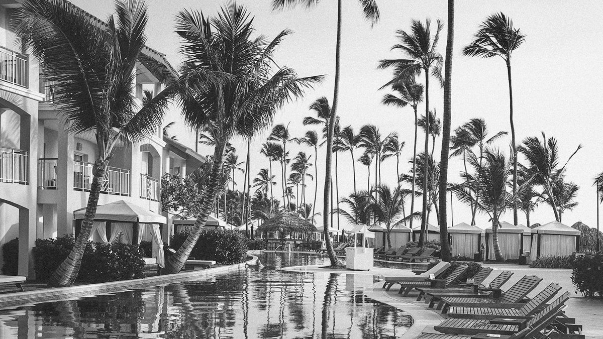 A relaxing Miami resort